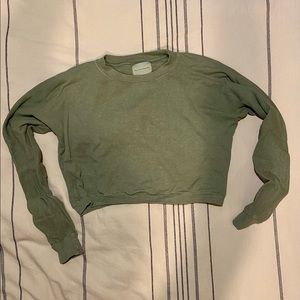 Aliya Wanek Ami cropped sweatshirt